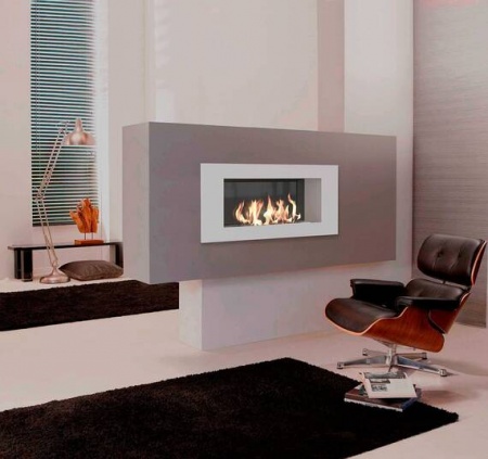 Биокамин ZeFire ORION 900 белый со стемалитом по цене 37 800 руб.