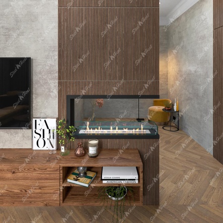 Биокамин торцевой SteelHeat Leader 1000 по цене 34 860 руб.