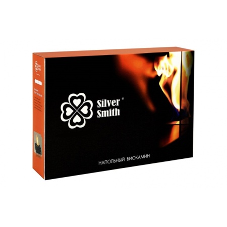 Биокамин напольный Silver Smith Standart Air Black по цене 21 900 руб.