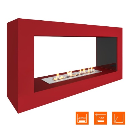 Биокамин SteelHeat WALL FRAME ONE 900 красный, стемалит Биокамин SteelHeat WALL FRAME ONE 900 красный, стемалит по цене 48 720 руб.