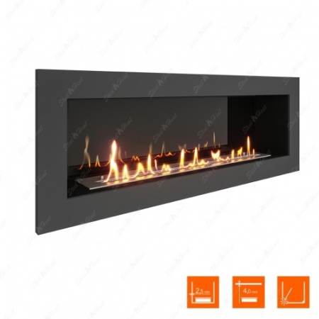 Биокамин SteelHeat ONE 1100 XL стемалит по цене 44 544 руб.